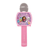 Micrófono Bluetooth rosa de La Casa de Muñecas de Gabby con personajes