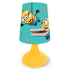 Mini lámpara Lexibook de Minions con pantalla turquesa y base amarilla