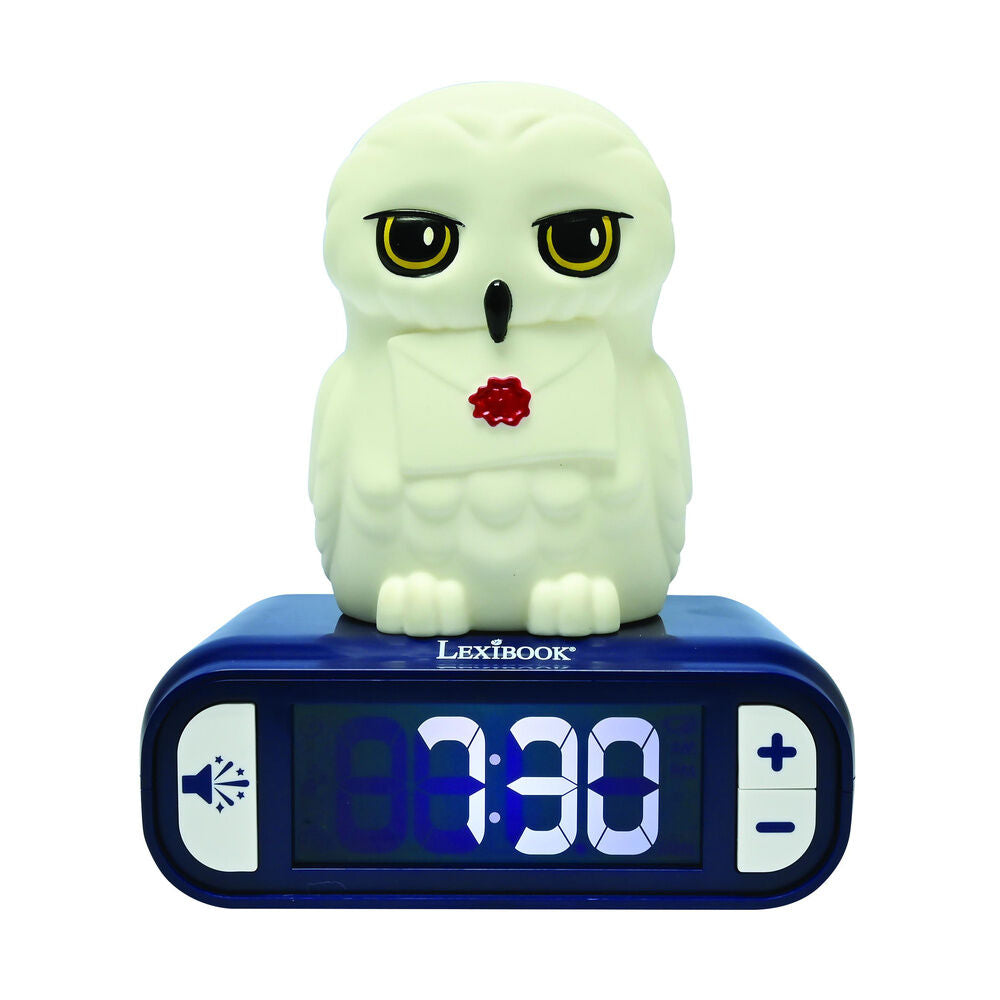 Despertador 3D de Hedwig Harry Potter con pantalla LCD