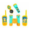 Set aventurero Minions LEXIBOOK con walkie-talkies, prismáticos, linterna y brújula