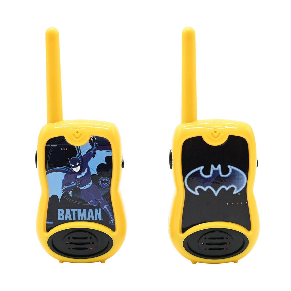 Walkie-talkies amarillos de Batman DC Comics