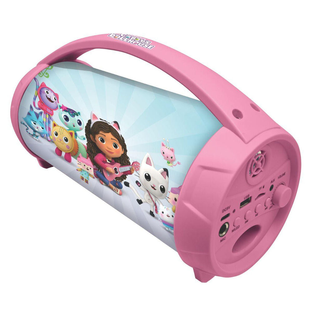 Altavoz Bluetooth rosa de Gabby's Dollhouse con micrófono - 2