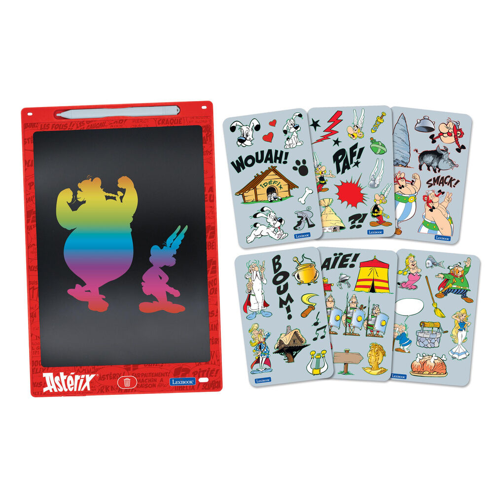 Tableta de tinta electrónica Asterix Lexibook con lápiz y plantillas - 2