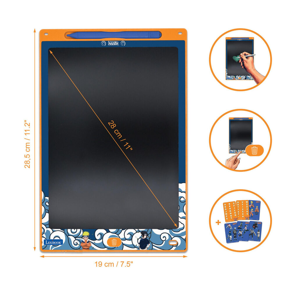 Tableta de tinta electrónica Naruto con lápiz óptico y seis plantillas - 2