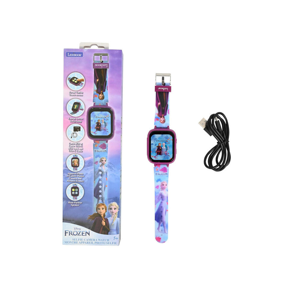 Reloj digital Frozen Disney Lexibook con cámara y correa estampada - 2