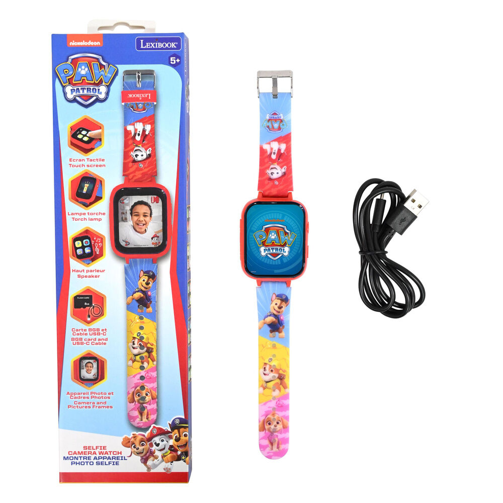Reloj digital infantil LEXIBOOK Paw Patrol rojo con cámara - 2