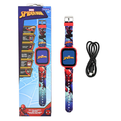Reloj digital Spider-Man Marvel con cámara y correa roja y azul - 2
