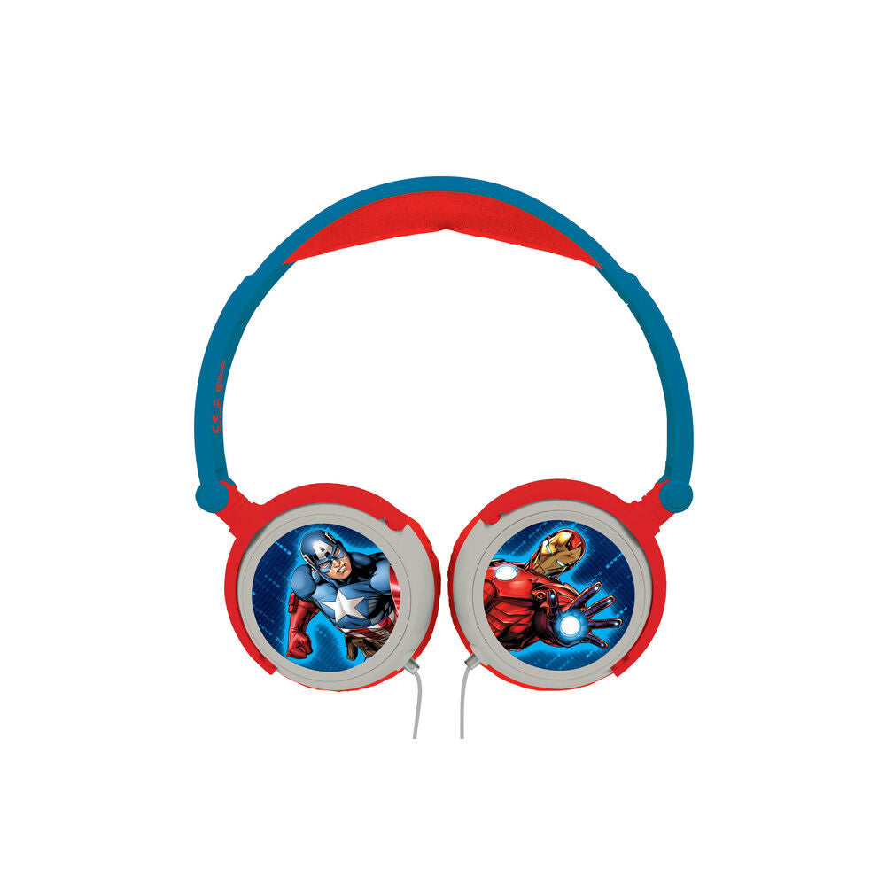 Auriculares plegables Marvel Los Vengadores con diseño de Iron Man - 2
