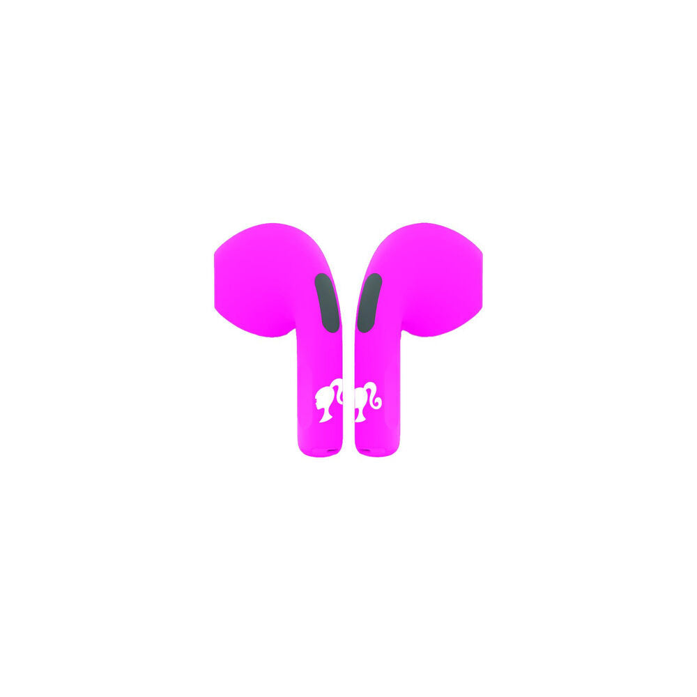 Auriculares inalámbricos Barbie rosas con estuche de carga - 2