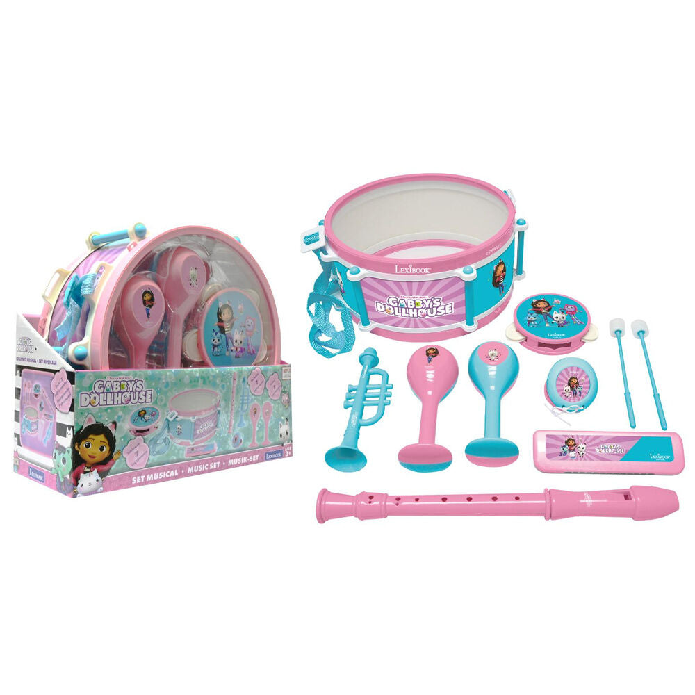 Set musical de 7 instrumentos de La Casa de Muñecas de Gabby Lexibook - 2