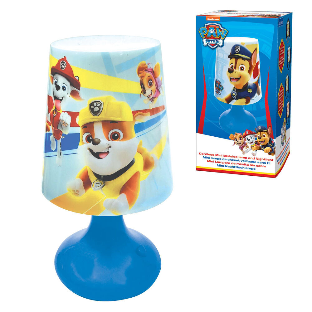Mini lámpara azul Paw Patrol con personajes de la Patrulla Canina - 2