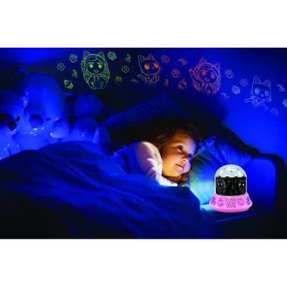 Luz nocturna rosa con altavoz de La Casa de Muñecas de Gabby - 2