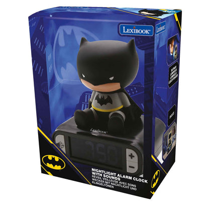 Reloj despertador 3D de Batman DC Comics con pantalla LCD - 2