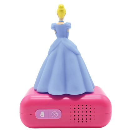 Despertador rosa 3D de Cenicienta Disney con pantalla LCD - 2