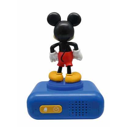 Reloj despertador azul con figura 3D de Mickey Disney - 2