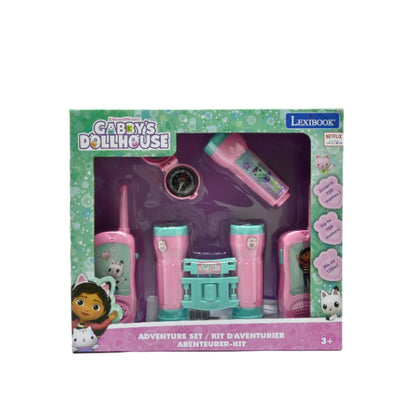 Set aventurero de Gabby con walkie-talkies, prismáticos, linterna y brújula - 2
