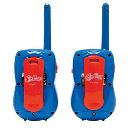 Walkie-talkies azules y rojos de Avengers Marvel con Capitán América - 2