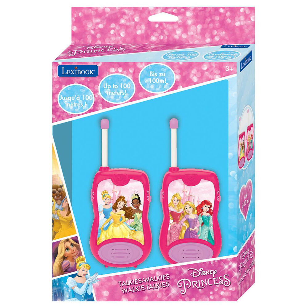 Walkie talkies rosas de Disney Princesas Lexibook - 2