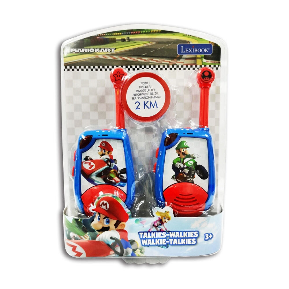 Walkie-talkies digitales Mario Kart Nintendo de LEXIBOOK con Mario y Luigi - 2