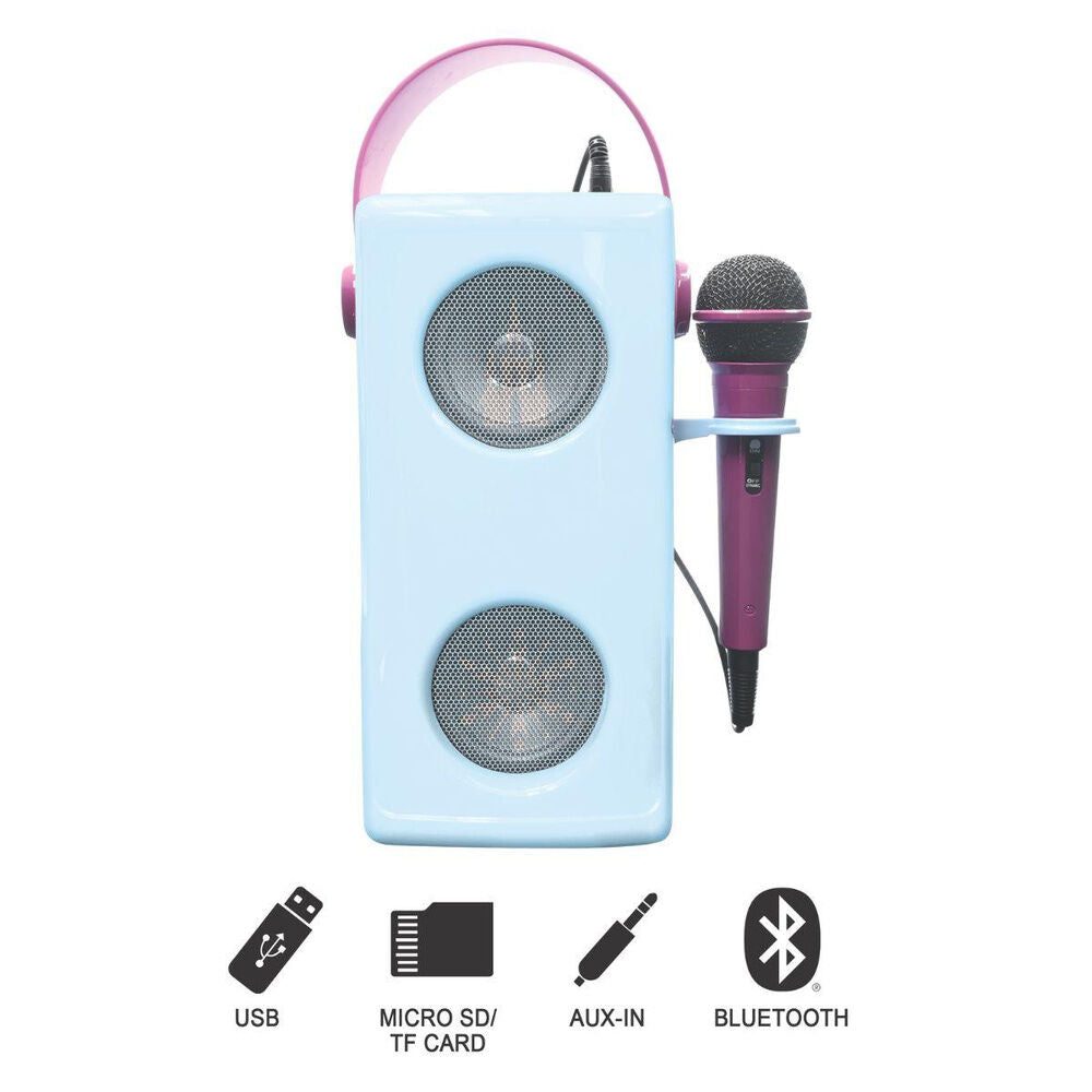 Altavoz Bluetooth luminoso Frozen Disney con micrófono - 3