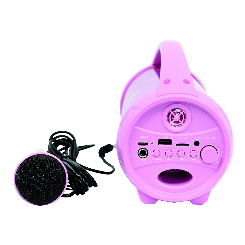 Altavoz Bluetooth morado Angel Stitch Disney con micrófono - 3