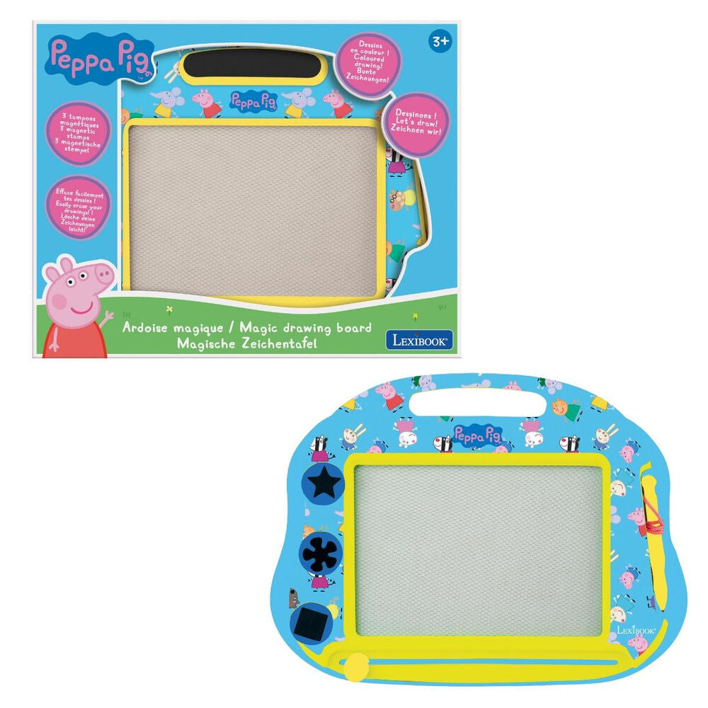 Tablero de dibujo magnético Peppa Pig multicolor - 3