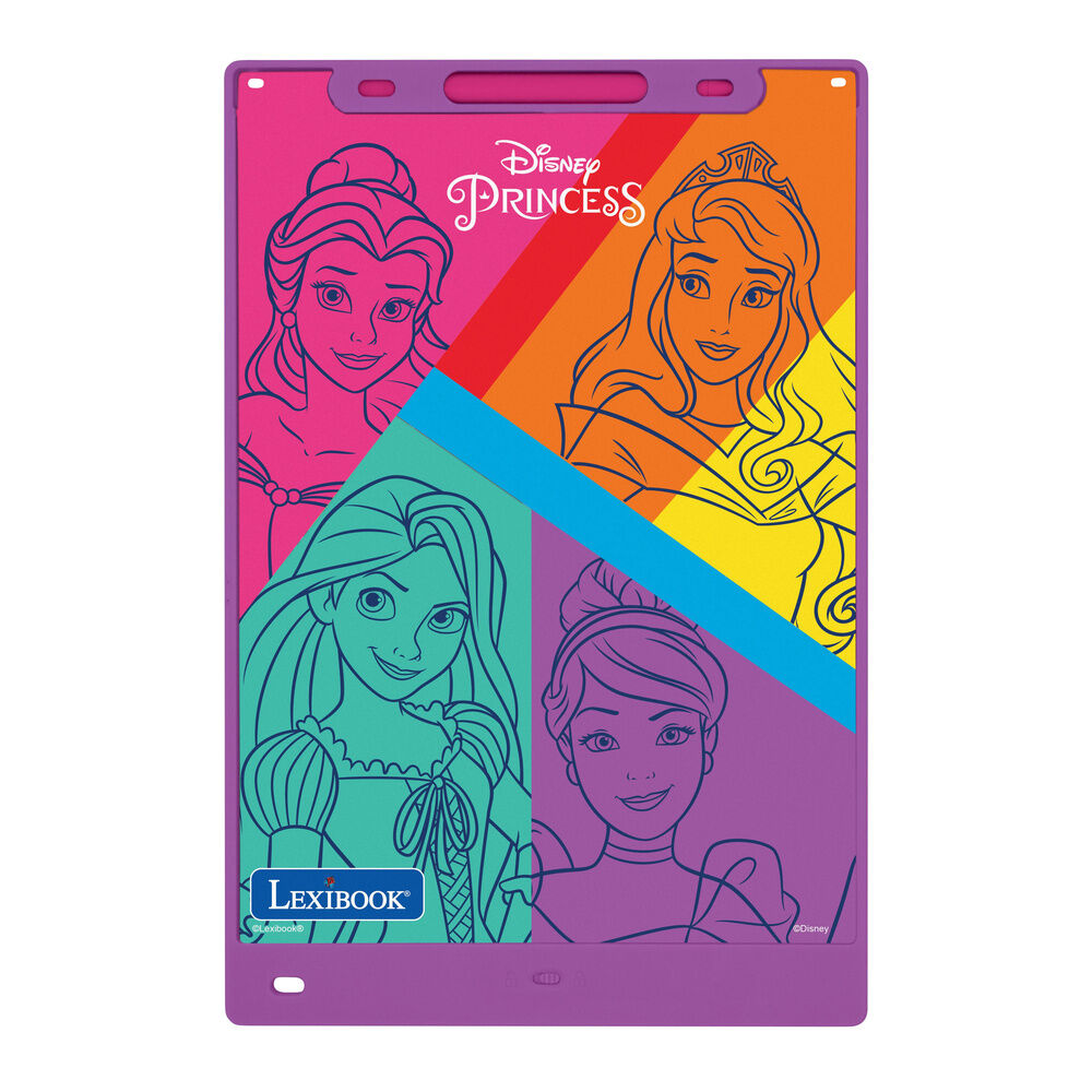 Tableta de tinta electrónica Princesas Disney Lexibook con lápiz y plantillas - 3