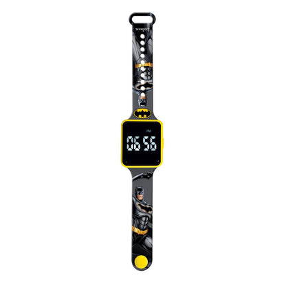 Reloj digital LED Batman DC Comics negro y amarillo - 3