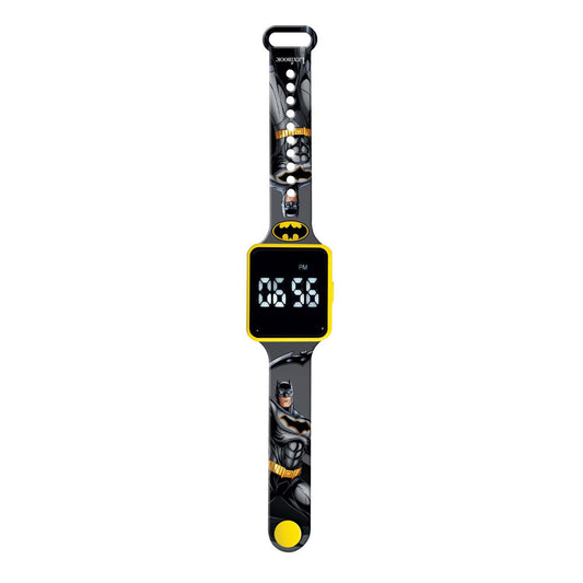 Reloj digital LED Batman DC Comics negro y amarillo - 3