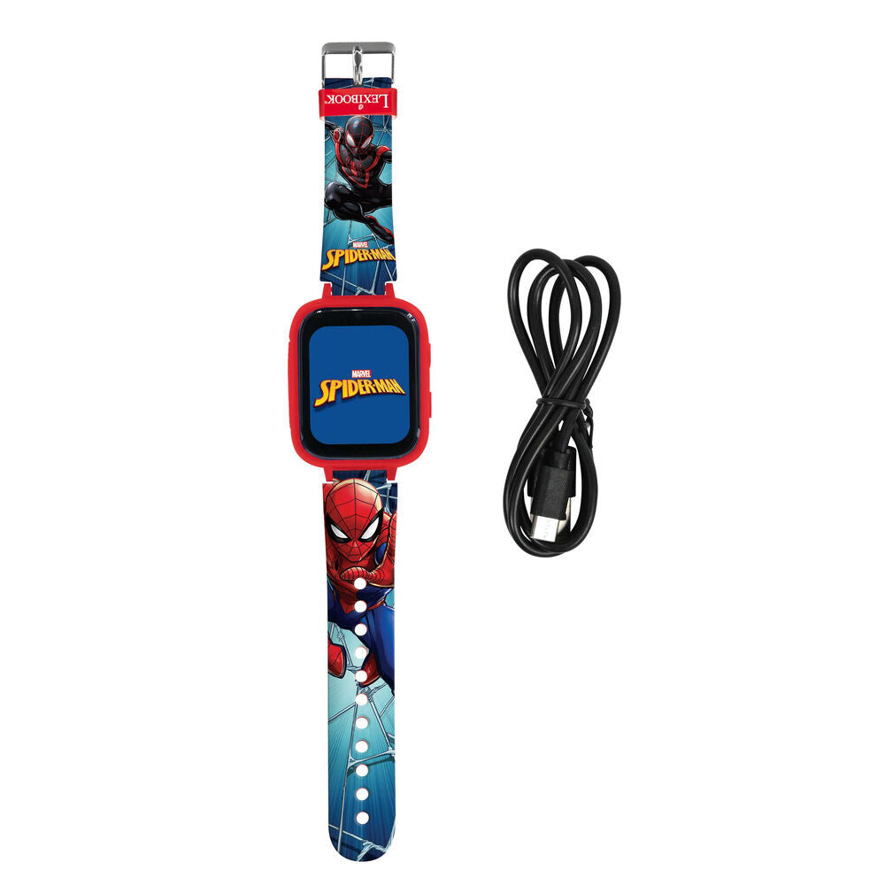 Reloj digital Spider-Man Marvel con cámara y correa roja y azul - 3