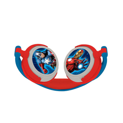 Auriculares plegables Marvel Los Vengadores con diseño de Iron Man - 3