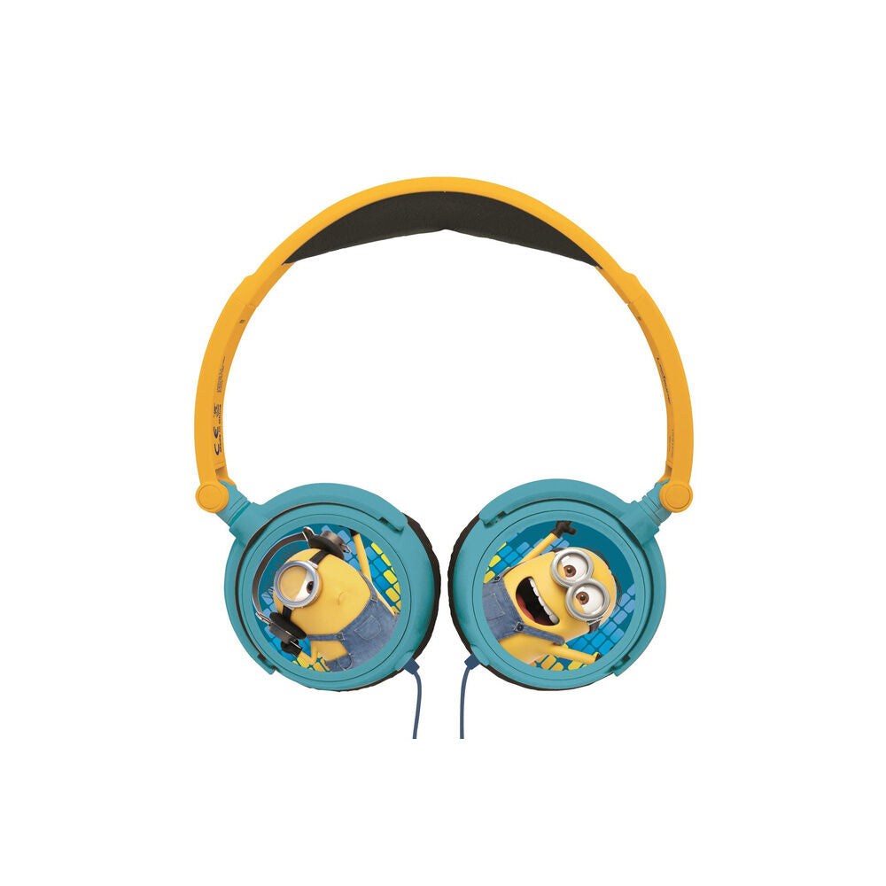 Auriculares plegables Minions LEXIBOOK amarillos y azules - 3