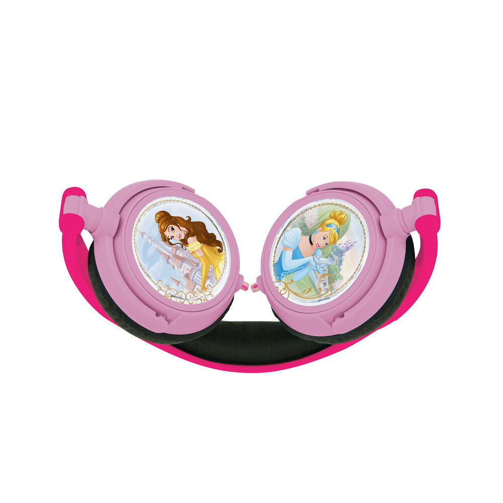 Auriculares rosas plegables de Princesas Disney Lexibook - 3