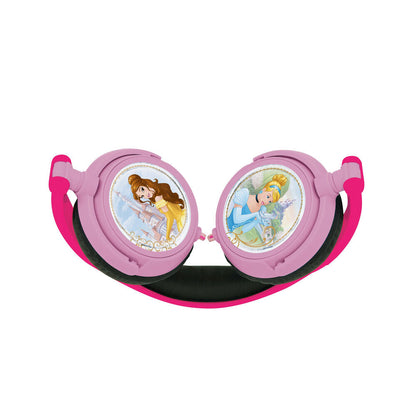 Auriculares rosas plegables de Princesas Disney Lexibook - 3