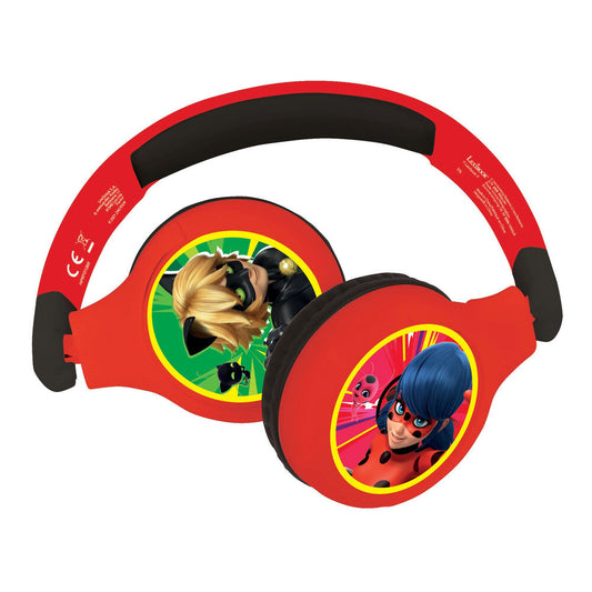 Auriculares plegables rojos Ladybug Prodigiosa con cable - 3