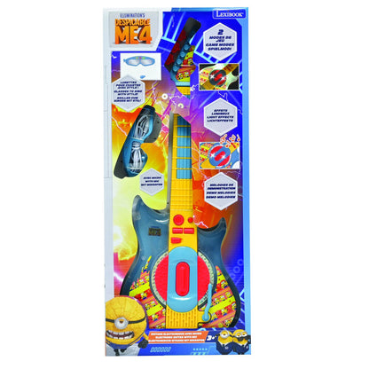 Guitarra electrónica Minions Lexibook azul y amarilla - 3