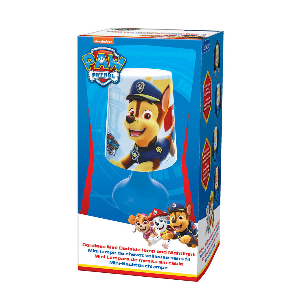 Mini lámpara azul Paw Patrol con personajes de la Patrulla Canina - 3