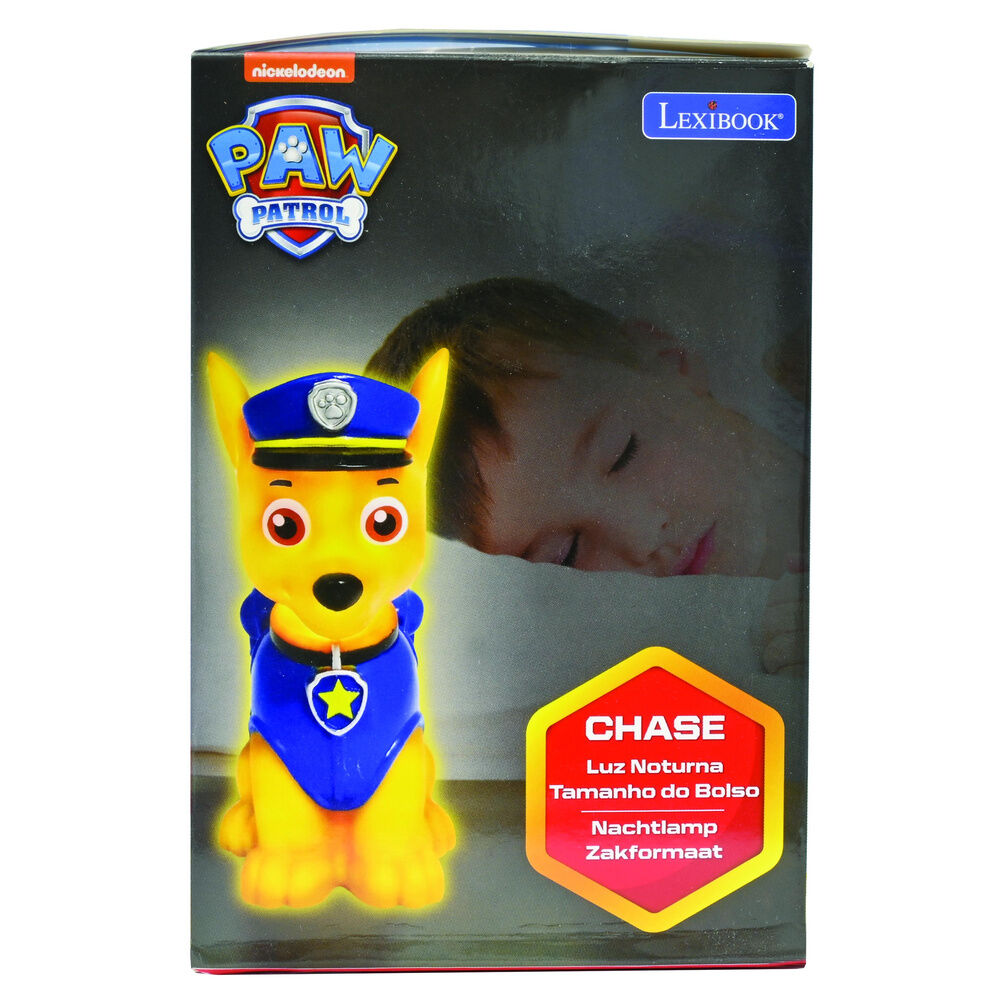 Luz nocturna 3D de Chase de Patrulla Canina Paw Patrol - 3