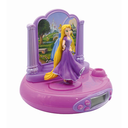 Reloj despertador proyector 3D de Rapunzel Disney Lexibook - 4