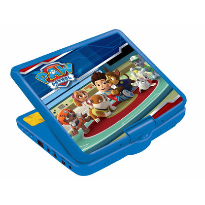 Reproductor DVD portátil azul de Paw Patrol con pantalla giratoria y mando a distancia - 4