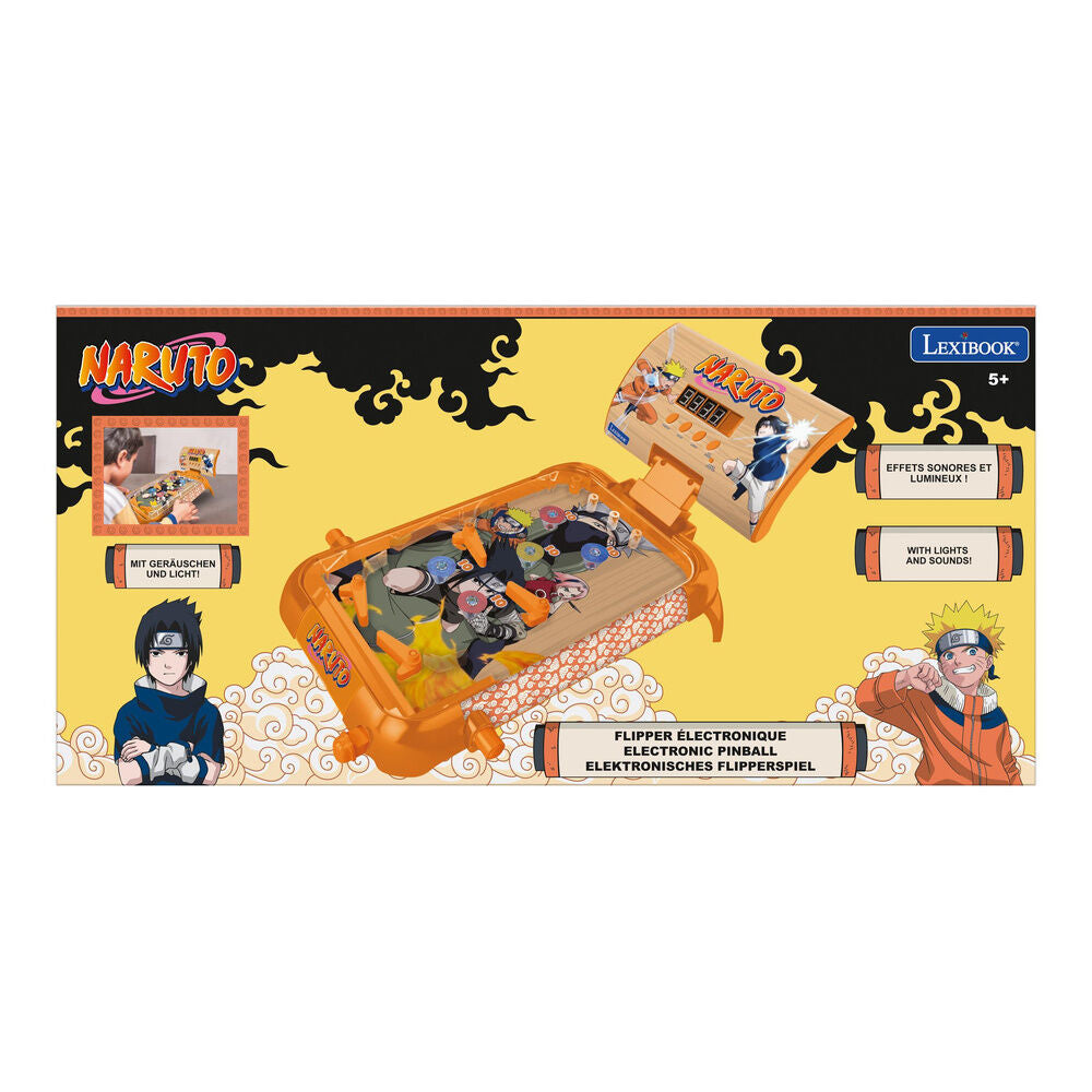 Pinball electrónico de mesa Naruto Shippuden con cuatro flippers - 4