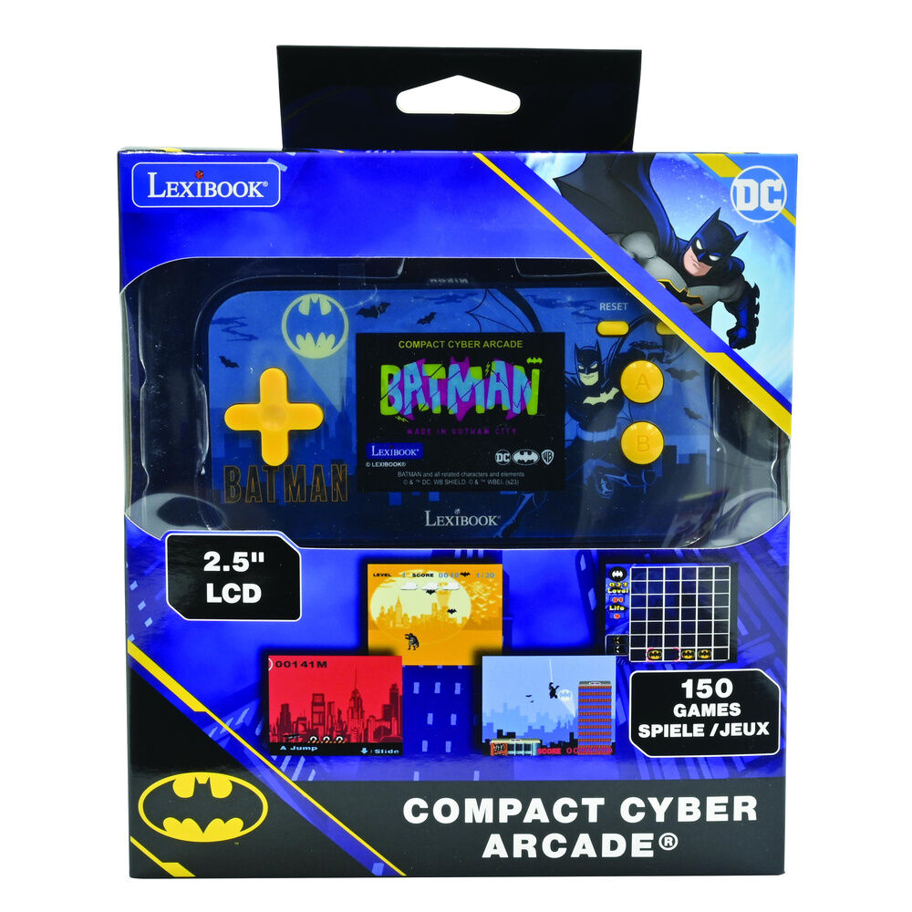 Consola portátil Lexibook Cyber Arcade Pocket con diseño de Batman - 4