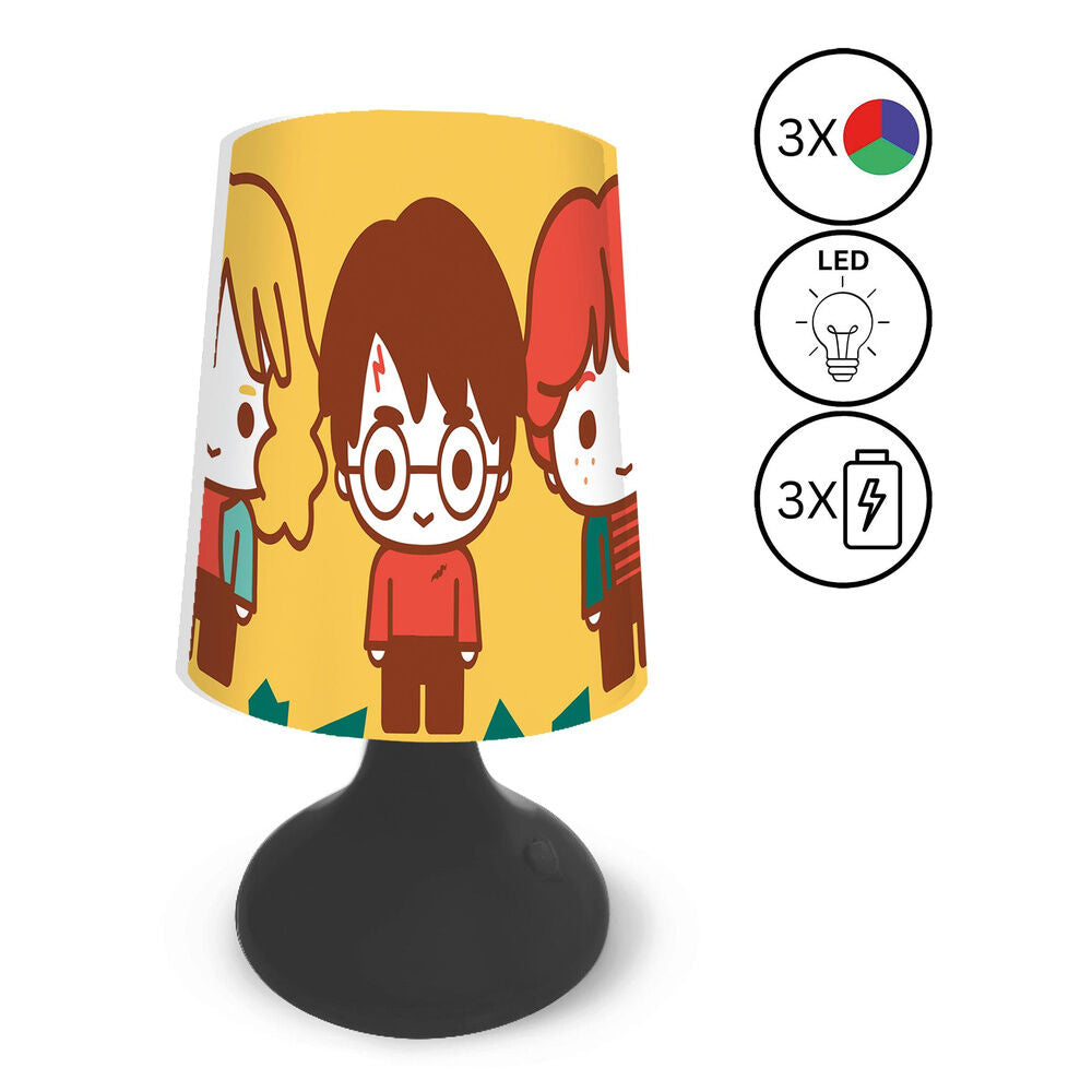 Mini lámpara LEXIBOOK de Harry Potter con Harry, Hermione y Ron - 4