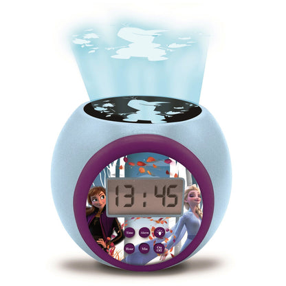 Reloj despertador proyector Frozen Disney con pantalla LCD - 5