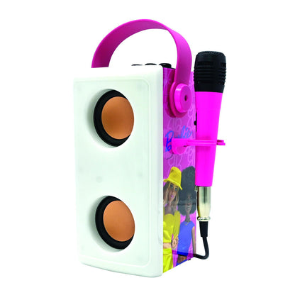 Altavoz Bluetooth luminoso Barbie LEXIBOOK con micrófono rosa - 5