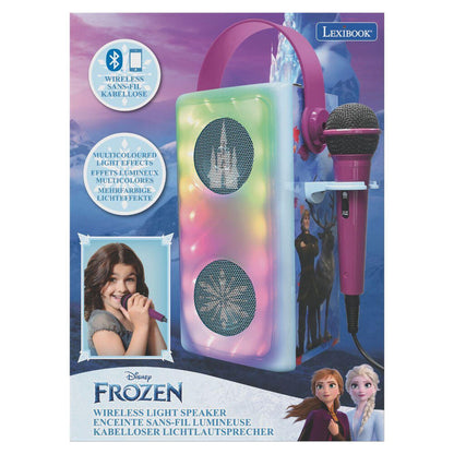 Altavoz Bluetooth luminoso Frozen Disney con micrófono - 5