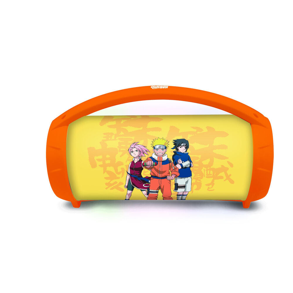 Altavoz Bluetooth luminoso Naruto naranja con micrófono - 5