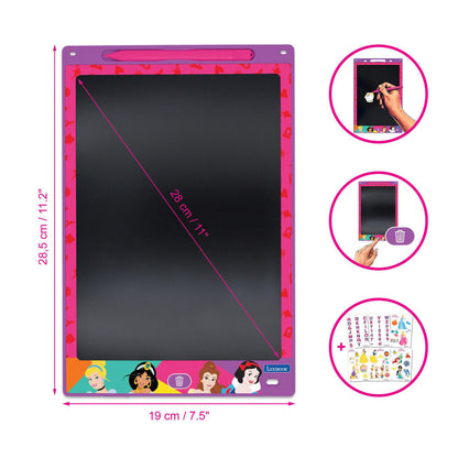 Tableta de tinta electrónica Princesas Disney Lexibook con lápiz y plantillas - 5