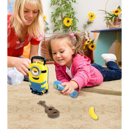 Estuche Stuart Minions con maraca, mini ukelele y armónica de plátano - 6