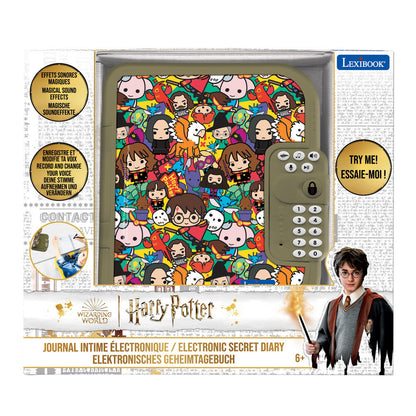 Diario electrónico Harry Potter Lexibook con cuaderno y bolígrafo - 4